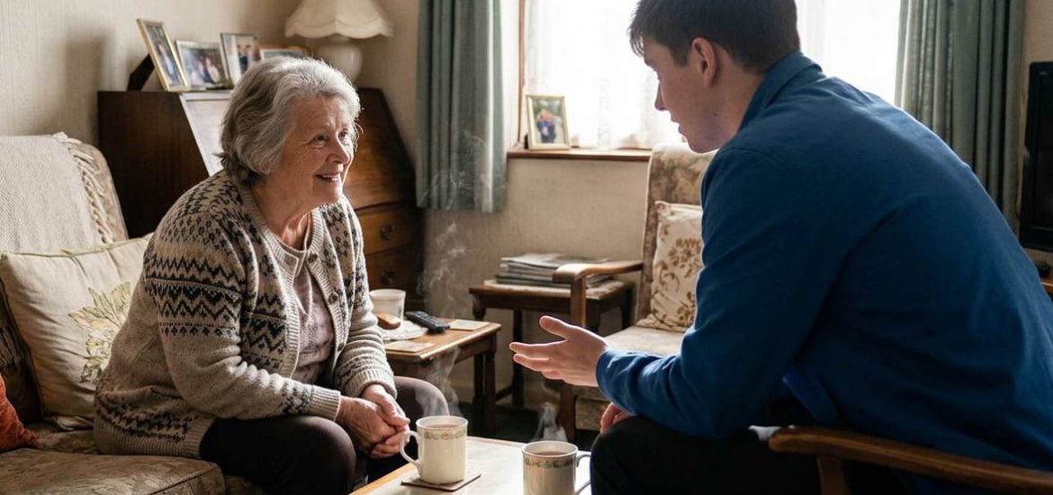 Visites à domicile de convivialité : briser le silence