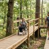 Accrobranche et handi-aventure : l’accessibilité des parcours pour personnes handicapées
